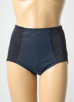 Culotte gainante tissage satiné noir ANITA femme