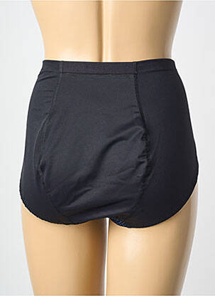 Culotte gainante tissage satiné noir ANITA femme