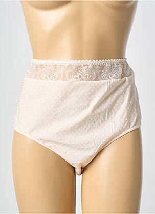 Culotte haute tissage satiné beige PRIMA DONNA femme