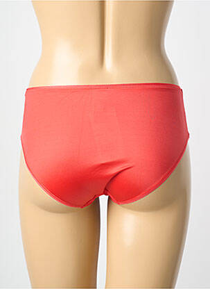 Culotte tissage satiné orange ROSA FAIA femme