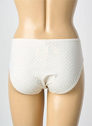 Culotte effet matière satinée beige ROSA FAIA femme
