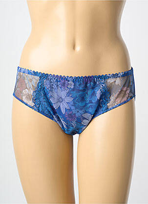 Culotte tissage satiné bleu PRIMADONNA femme