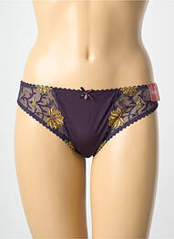 Culotte tissage satiné violet MARIE JO femme