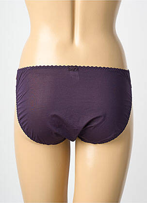 Culotte tissage satiné violet MARIE JO femme