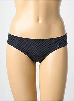 Culotte tissage satiné noir ROSA FAIA femme