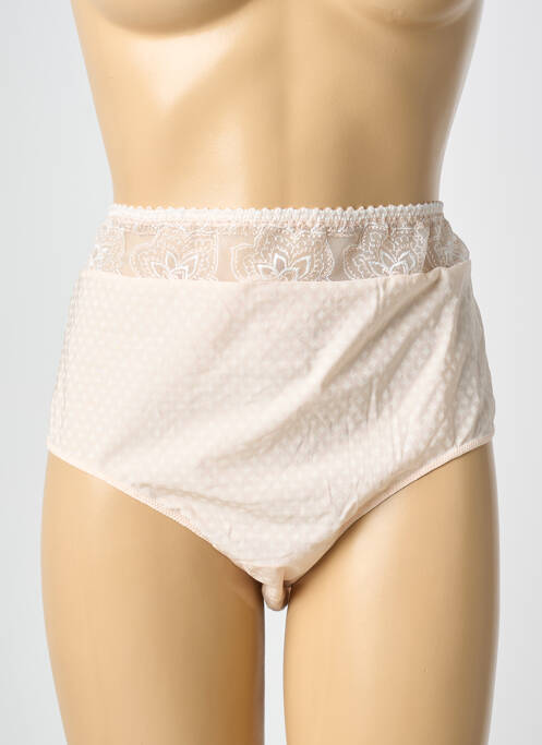 Culotte haute tissage satiné beige PRIMA DONNA femme