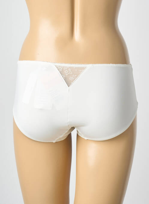 Shorty tissage satiné beige ROSA FAIA femme
