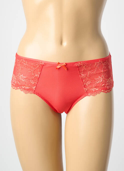 Culotte tissage satiné orange ROSA FAIA femme