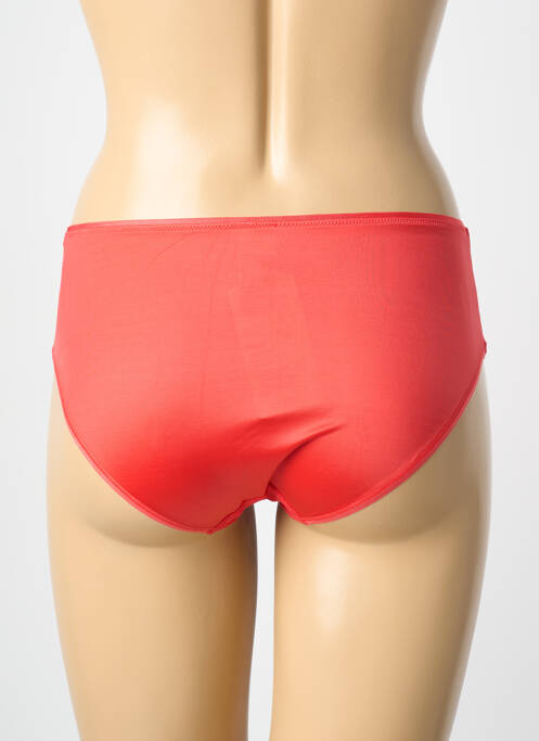 Culotte tissage satiné orange ROSA FAIA femme