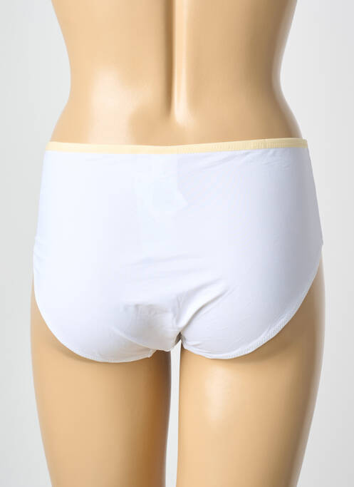 Culotte tissage satiné blanc ROSA FAIA femme