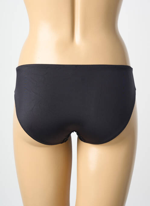Culotte tissage satiné noir ROSA FAIA femme