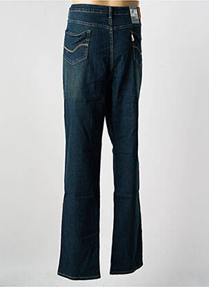 Jeans coupe droite stretch taille normale bleu QUINZE & TREIZE homme