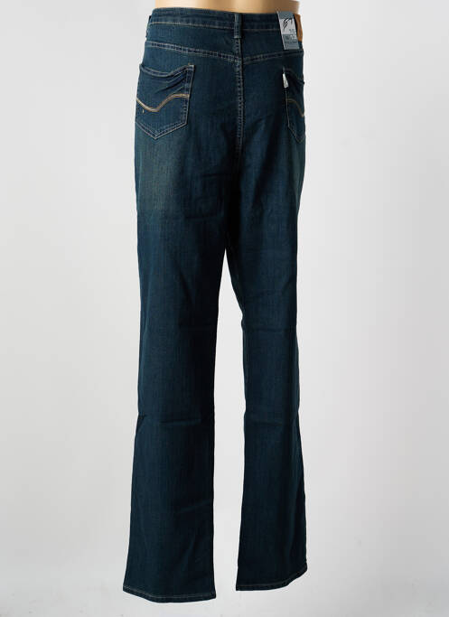 Jeans coupe droite bleu QUINZE & TREIZE homme