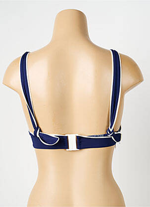 Haut de maillot de bain stretch haut soutien-gorge balconnet bleu AUBADE femme