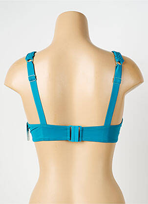 Haut de maillot de bain avec armature bleu AUBADE femme