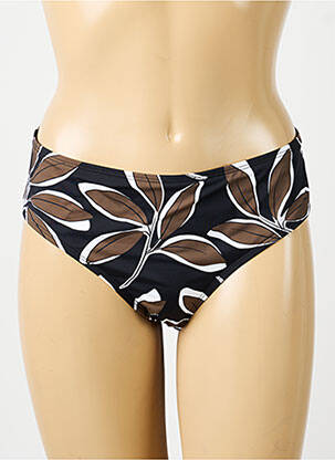 Bas de maillot de bain imprimé fantaisie culotte noir AUBADE femme