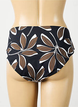 Bas de maillot de bain imprimé fantaisie culotte noir AUBADE femme