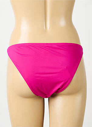 Bas de maillot de bain micro fibres bikini rose AUBADE femme