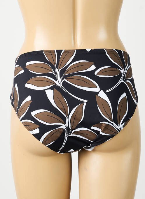 Bas de maillot de bain imprimé fantaisie culotte noir AUBADE femme