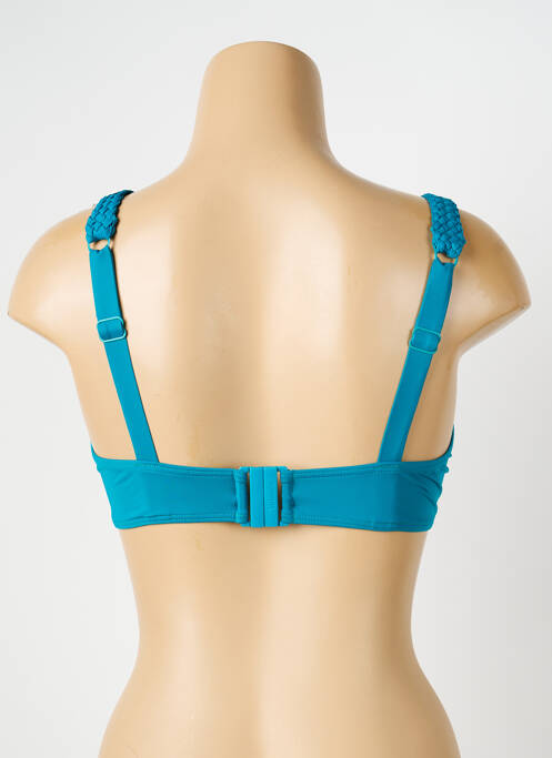 Haut de maillot de bain bleu AUBADE femme