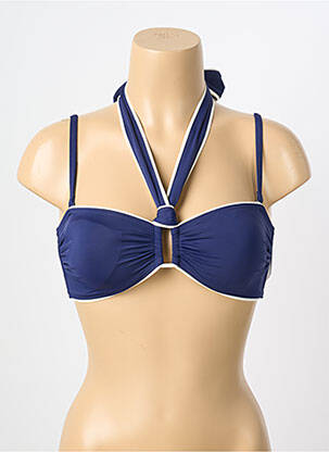 Haut de maillot de bain haut bandeau haut bandeau bleu AUBADE femme