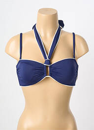 Haut de maillot de bain haut bandeau haut bandeau bleu AUBADE femme