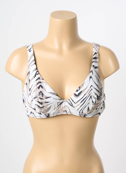 Haut de maillot de bain beige AUBADE femme