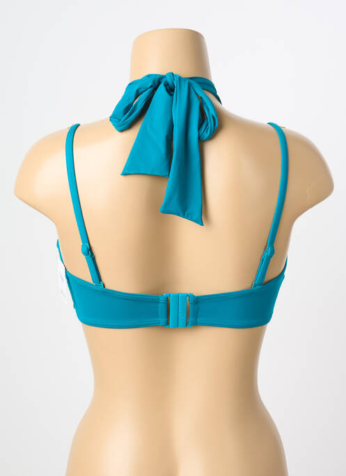 Haut de maillot de bain bleu AUBABE femme
