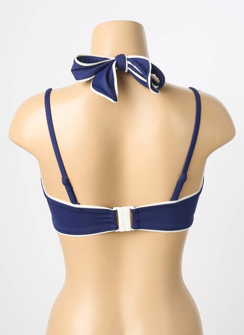 Haut de maillot de bain bleu AUBADE femme
