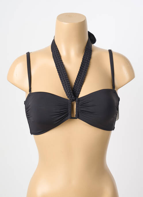 Haut de maillot de bain noir AUBABE femme