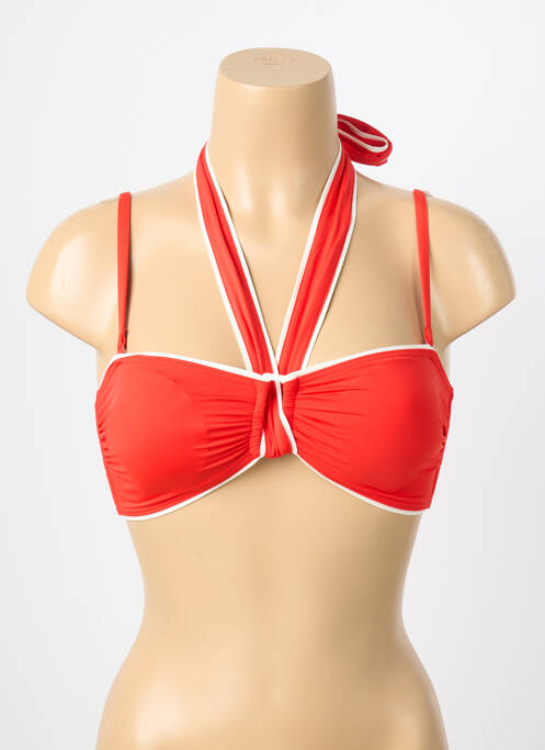 Haut de maillot de bain orange AUBADE femme