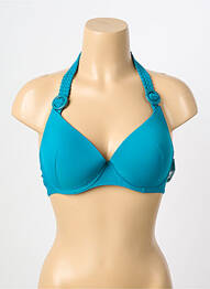Haut de maillot de bain haut soutien-gorge moulé haut soutien-gorge moulé bleu AUBADE femme