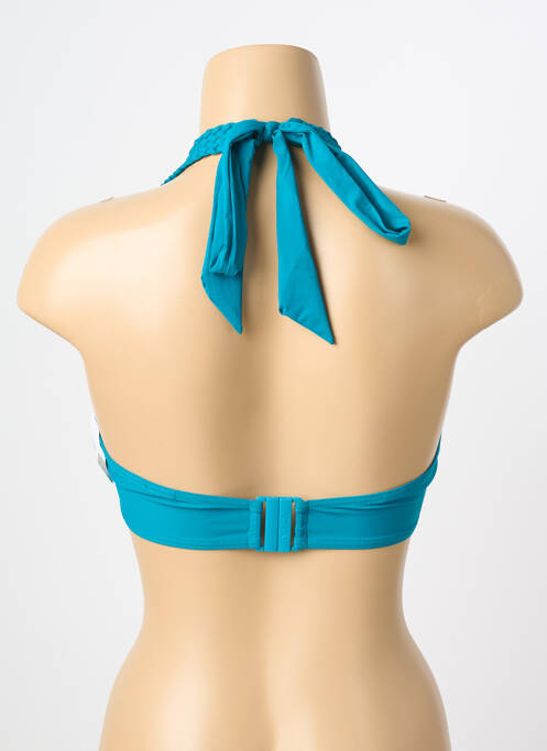 Haut de maillot de bain bleu AUBADE femme