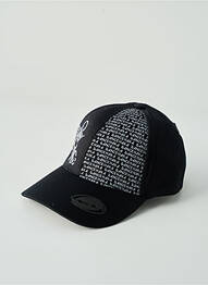 Casquette visière souple noir HAKA DANCE homme