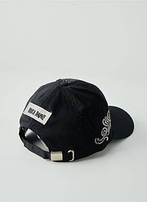 Casquette fermeture patte réglable noir HAKA DANCE homme