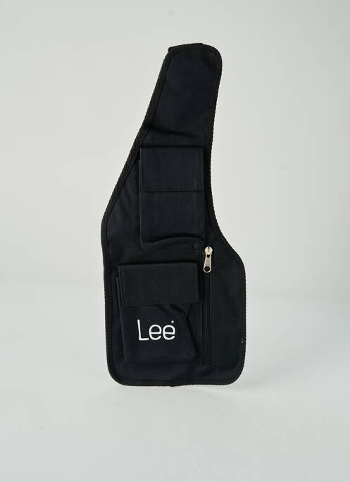 Sac fermeture zippée noir LEE homme