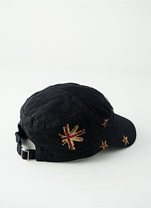 Casquette fermeture patte réglable noir HAKA DANCE homme