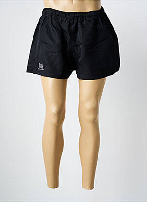 Short fermeture liens à nouer taille normale noir QUINZE & TREIZE homme