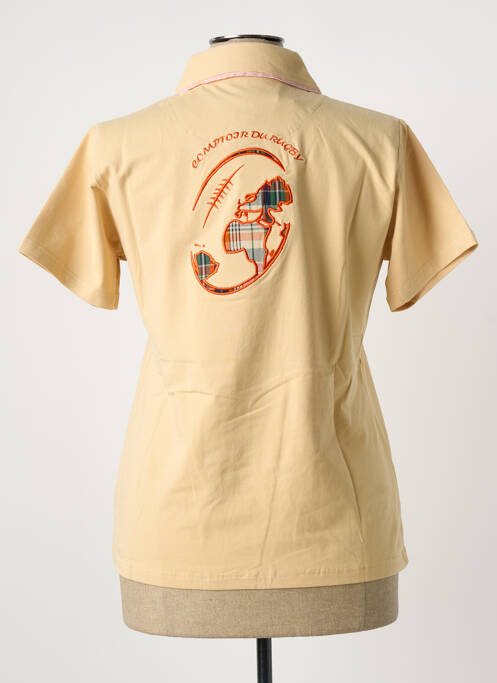 Polo beige COMPTOIR DU RUGBY femme