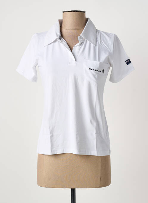 Polo blanc THE HAKADANCE femme