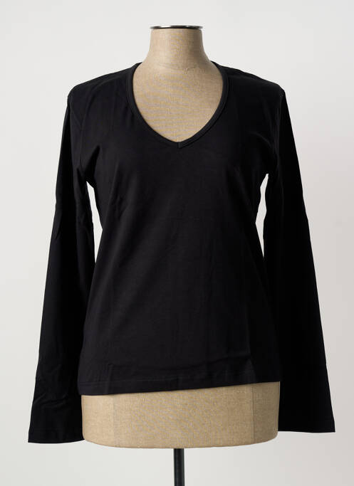 T-shirt noir CLOUD'S femme