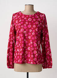 Pull coupe cintrée manches longues rouge AGATHE & LOUISE femme