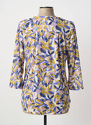 Top stretch manches 3/4 violet RENATTO BENE femme