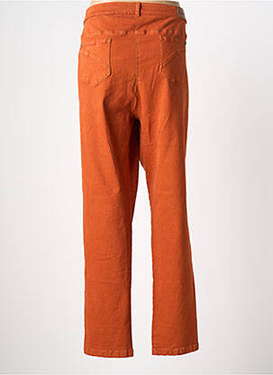 Jeans coupe slim stretch taille normale orange AGATHE & LOUISE femme