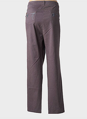 Jeans coupe slim stretch taille normale gris AGATHE & LOUISE femme