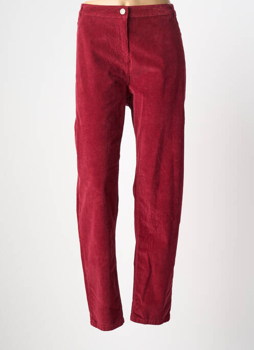 Pantalon slim stretch taille normale rouge AGATHE & LOUISE femme