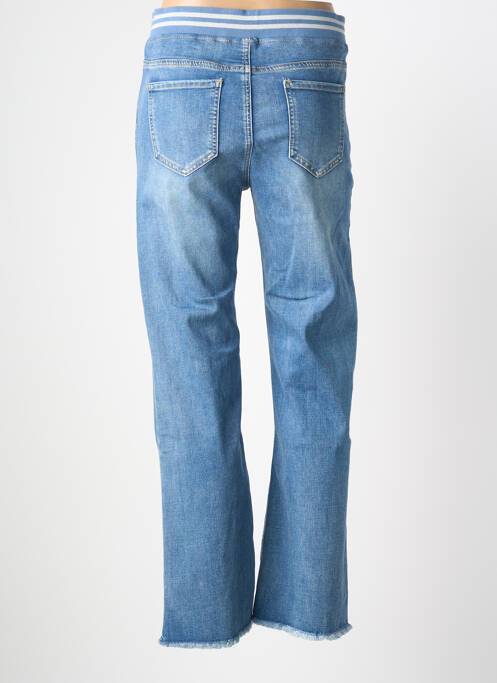 Jeans coupe droite bleu ONADO femme