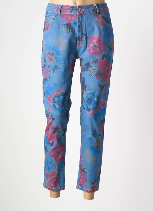 Jeans coupe slim bleu ONADO femme