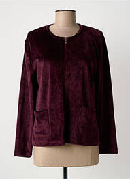 Polaire stretch violet GRIFFON femme
