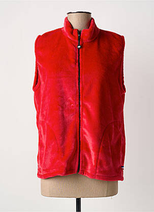 Polaire stretch rouge J.MOURA femme